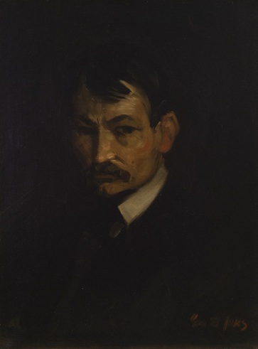 Robert Henri, 1902 (George Benjamin Luks) (1867-1933) Sheldon Museum of Art, Lincoln, NE,  U-274.1960